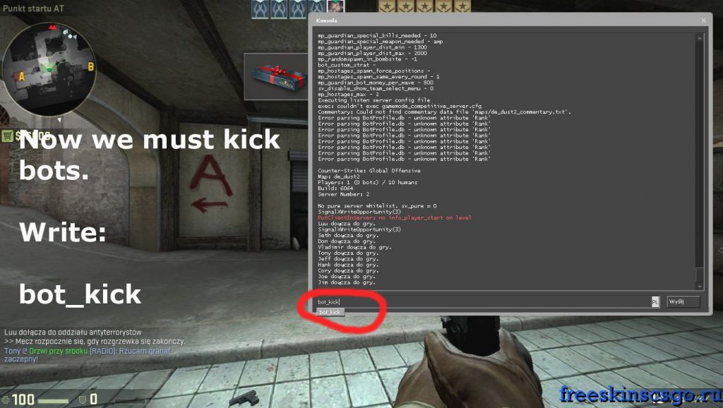 Как настроить ботов в кс го через файлы
